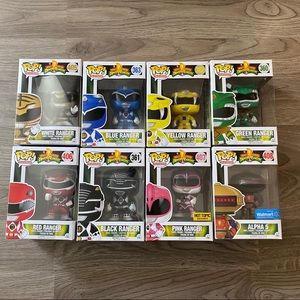Power Ranger Funko Set! 8